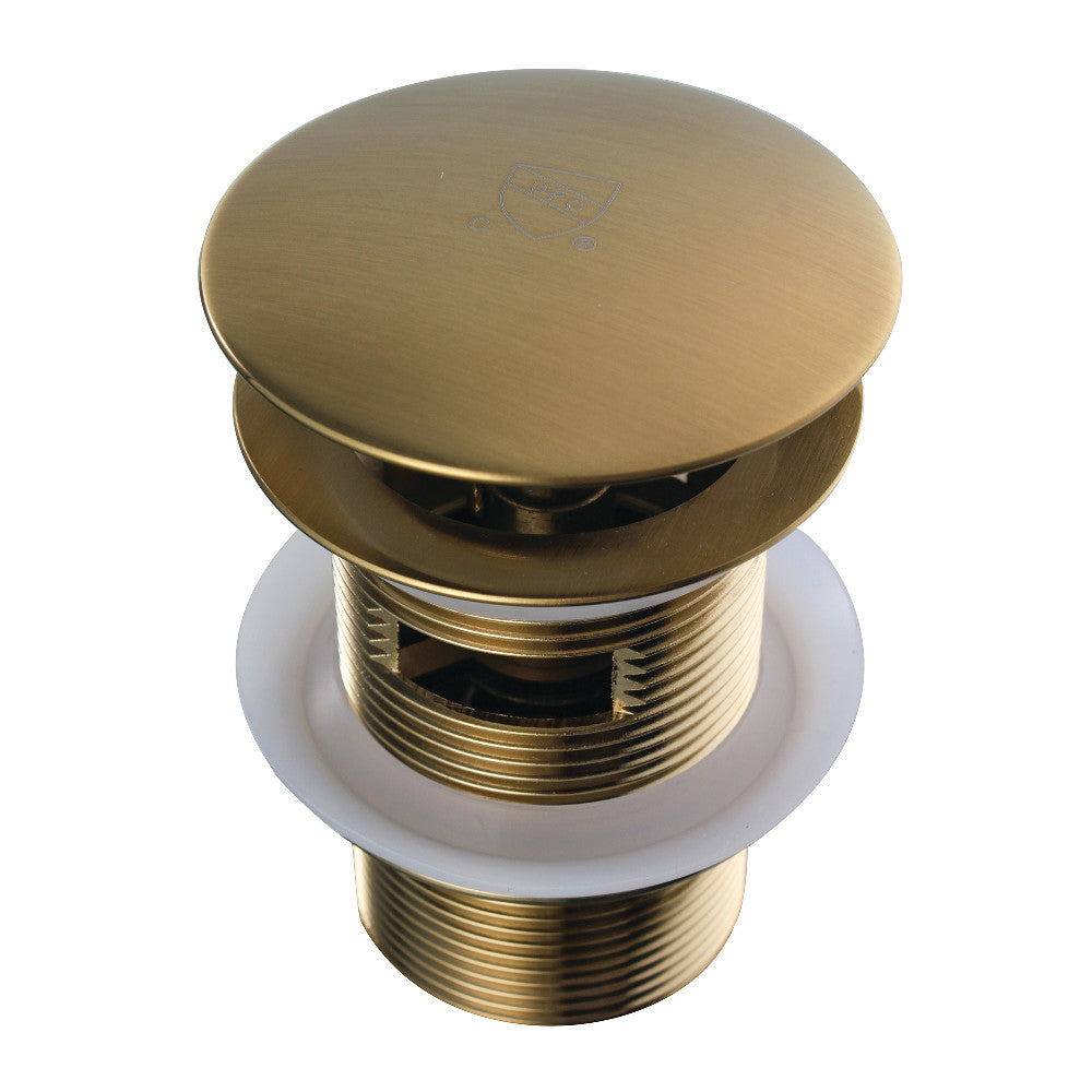 Kingston Brass Trimscape Toe-Touch Tub Drain with Overflow