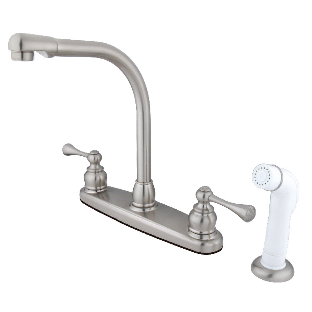 Kingston Brass KB711BL 8-Inch Centerset Kitchen Faucet