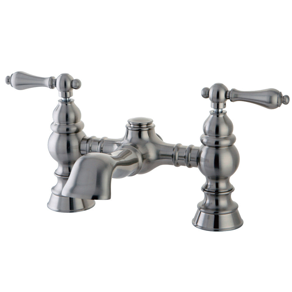 Heritage 7-Inch Deck Mount Tub Faucet