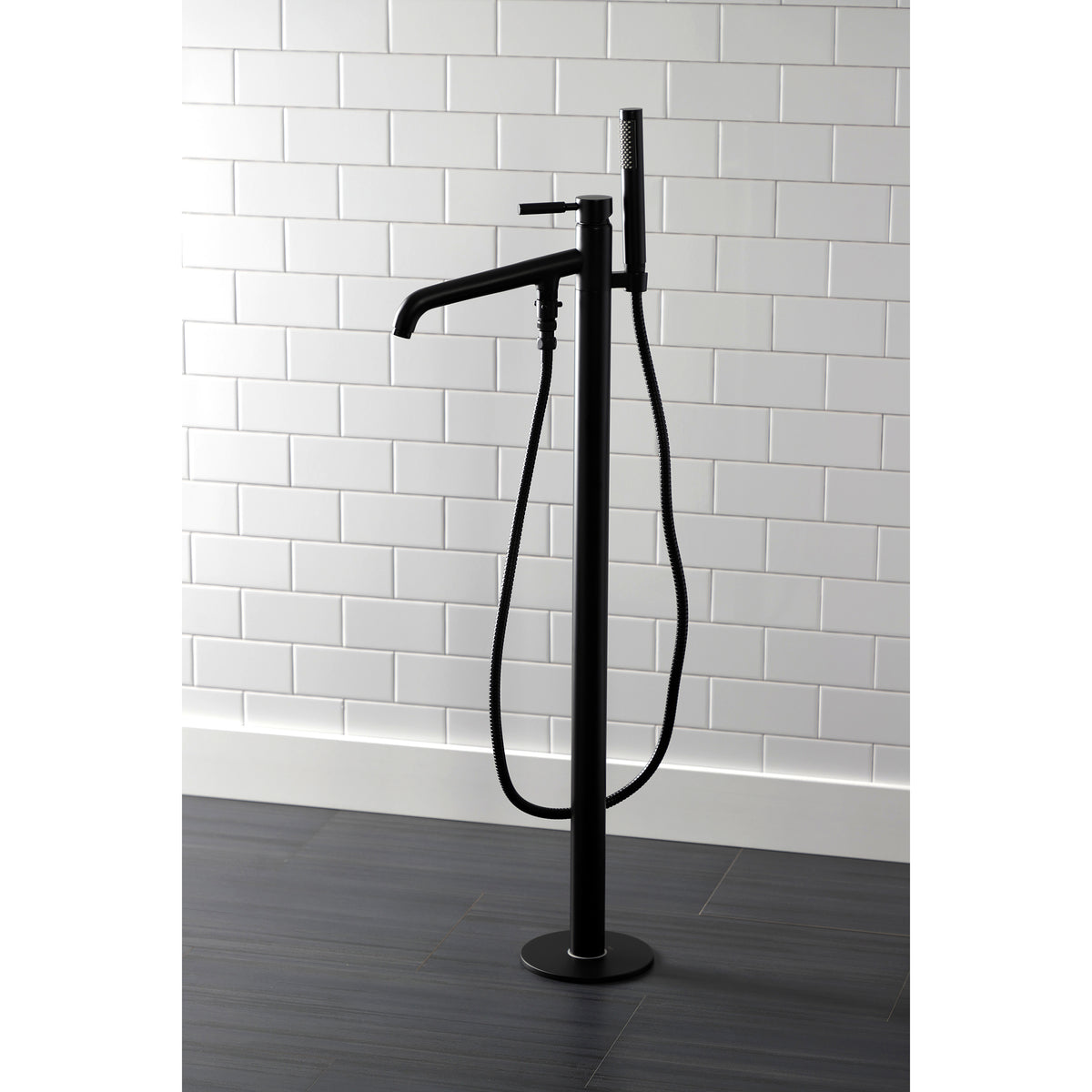 Kaiser Freestanding Tub Faucet with Hand Shower