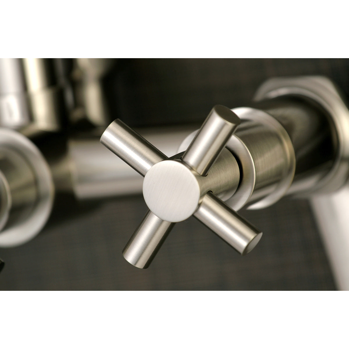 Aqua Vintage Concord 7-Inch Adjustable Wall Mount Tub Faucet