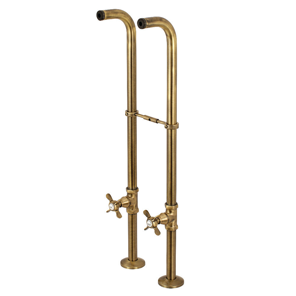 Kingston Brass Freestanding Supply Line Package