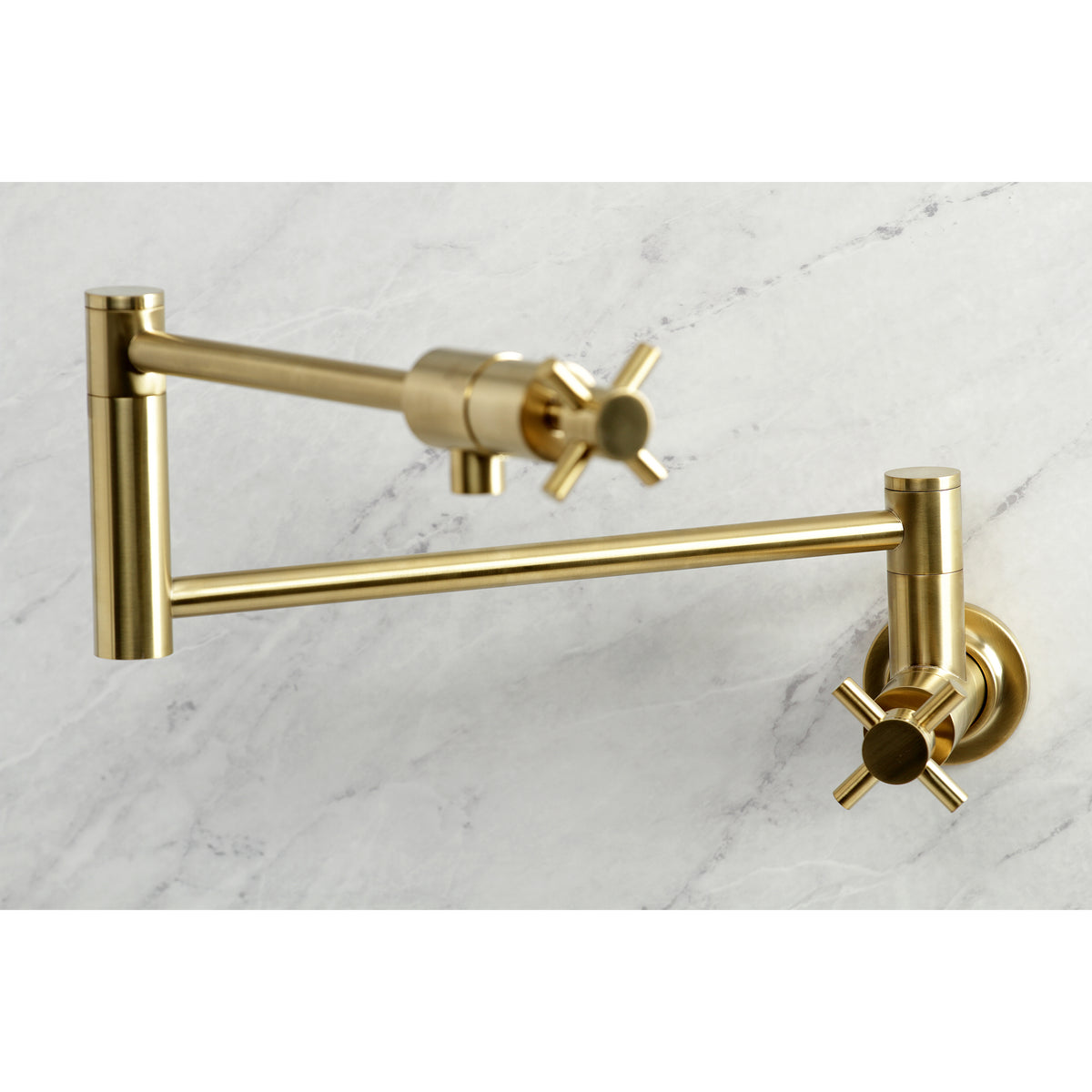 Kingston Brass KS4108DX Concord Wall Mount Pot Filler