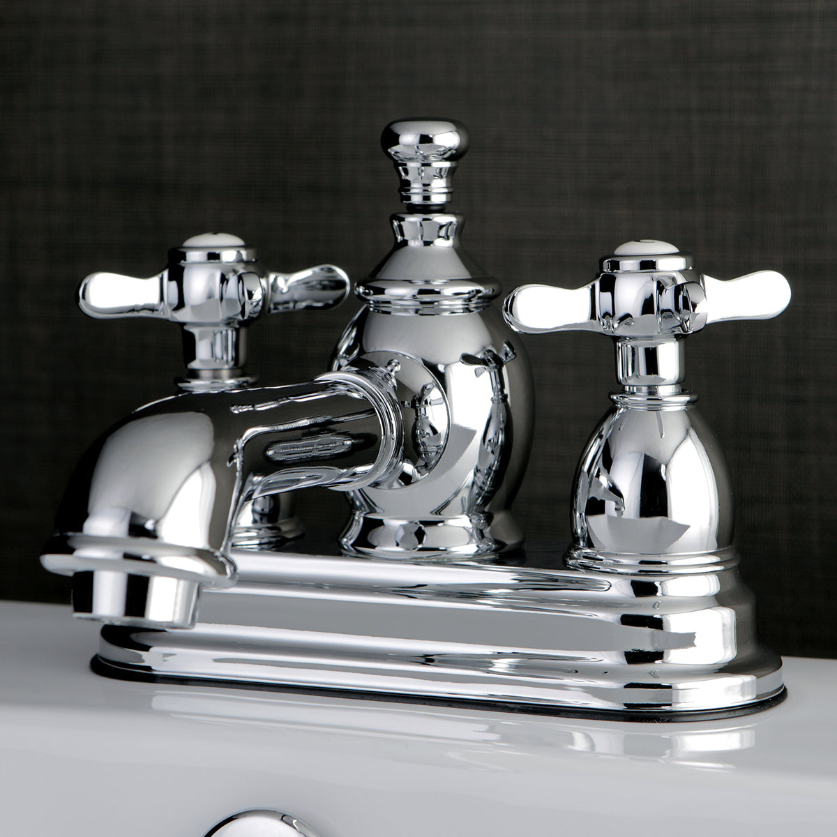 Kingston Brass KS7005BEX 4 in. Centerset Bathroom Faucet