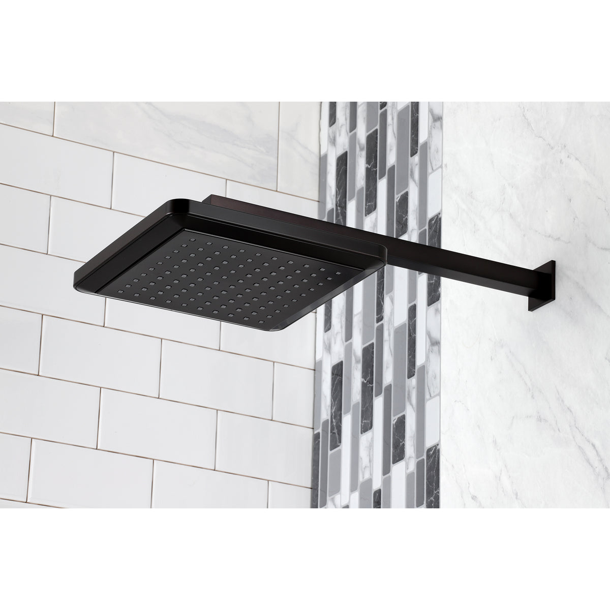Claremont 9-5/8&quot; Square Shower Head with Shower Arm