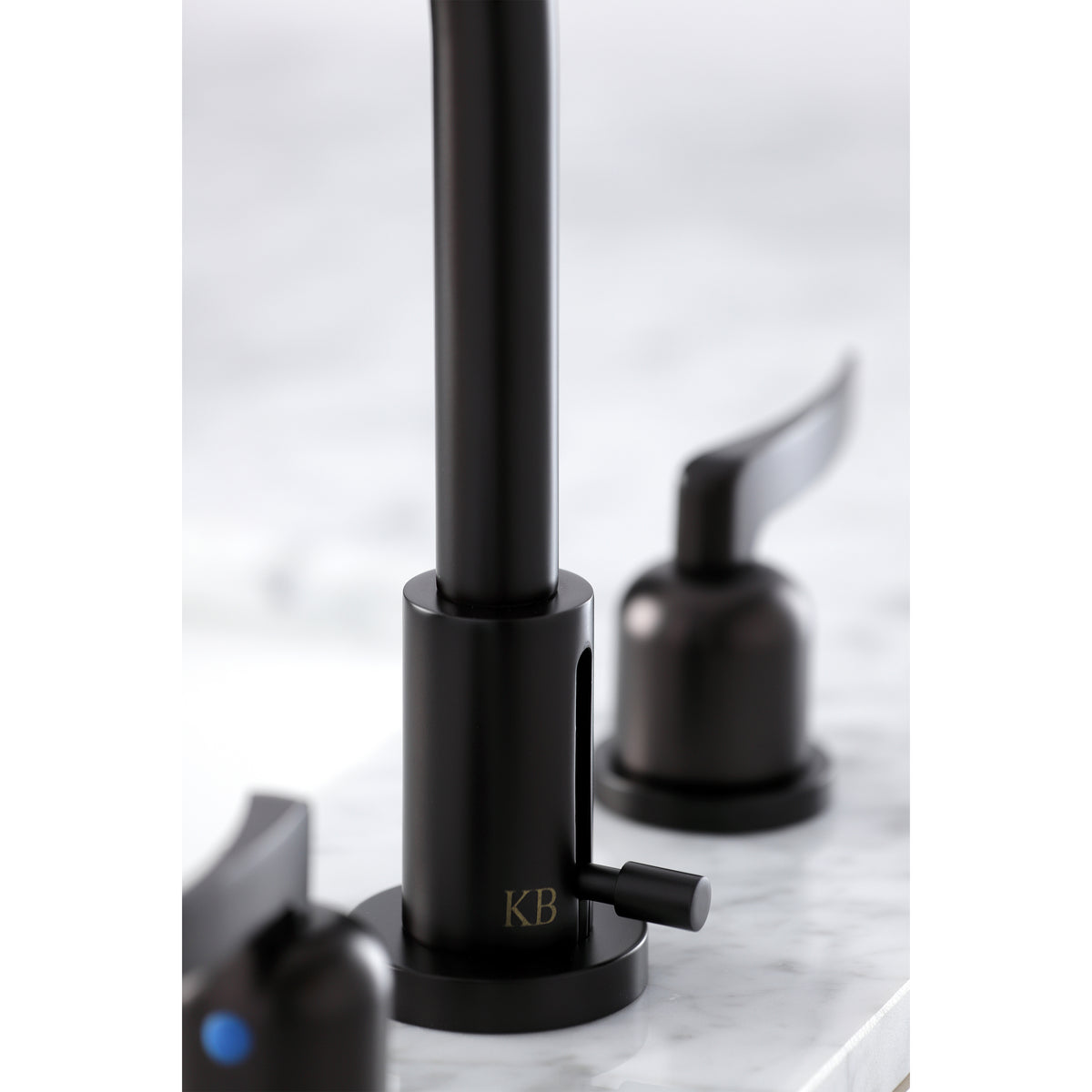 Kingston Brass FSC8931EFL Centurion Widespread Bathroom Faucet with Brass Pop-Up