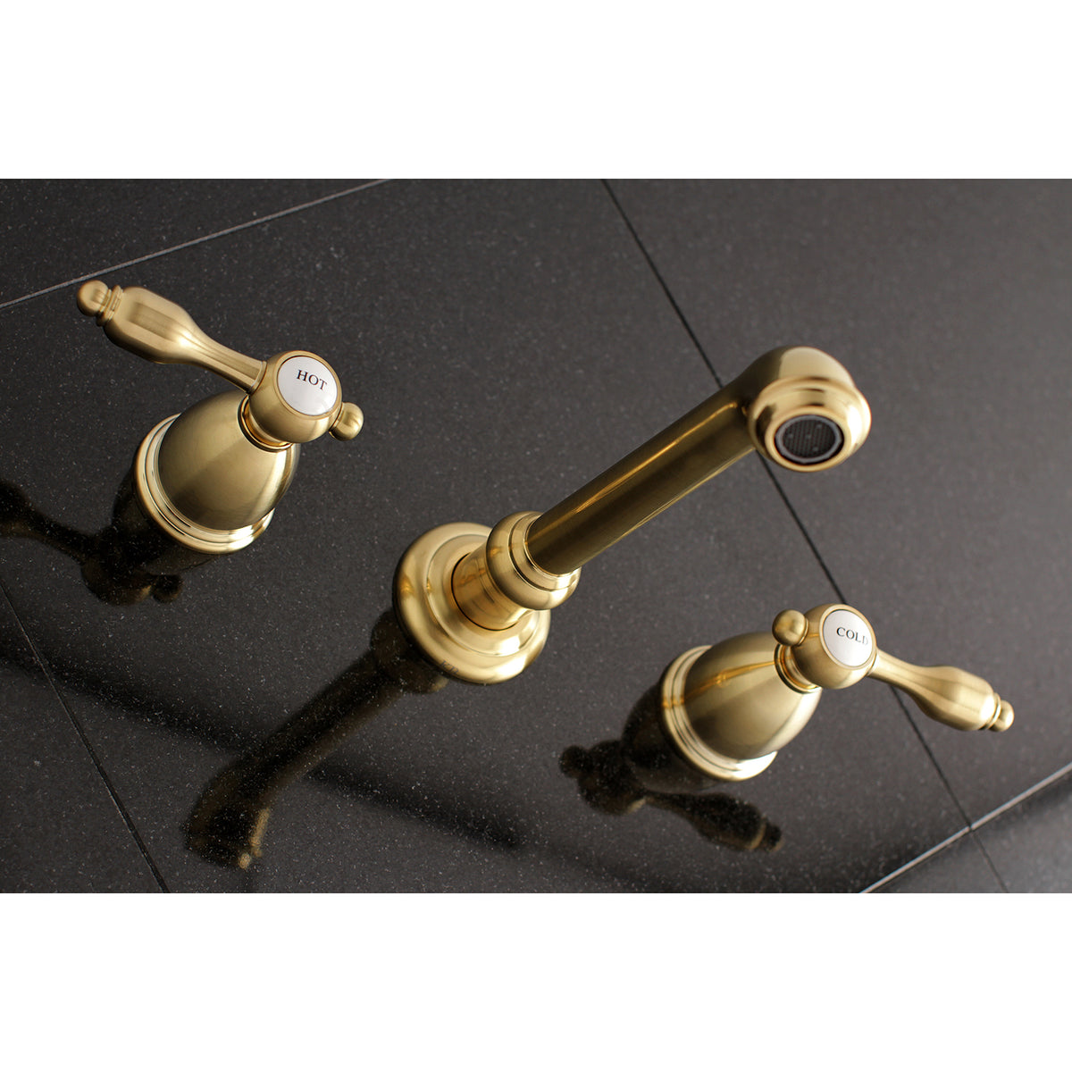 Tudor 2-Handle Wall Mount Roman Tub Faucet
