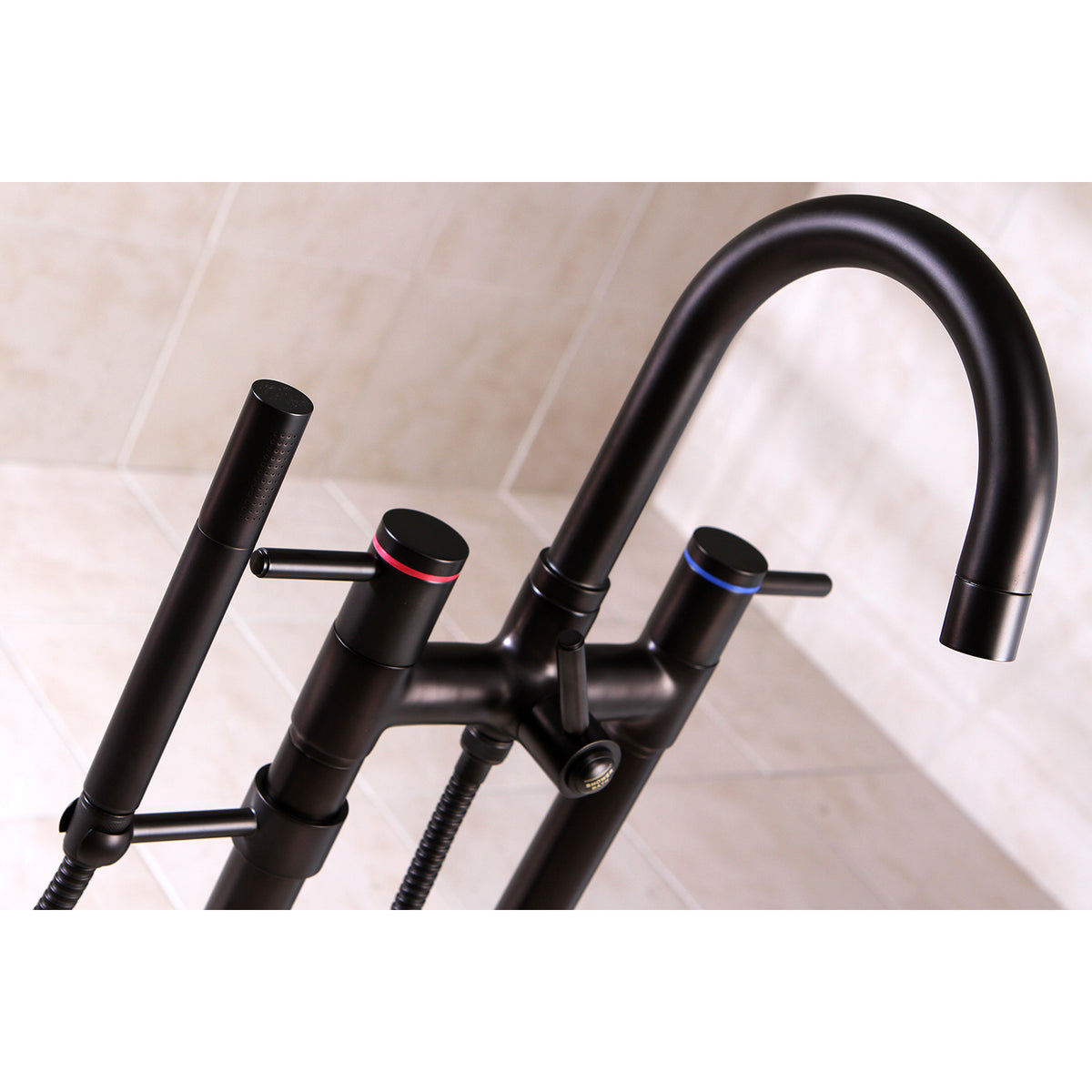 Concord Freestanding Tub Faucet with Hand Shower