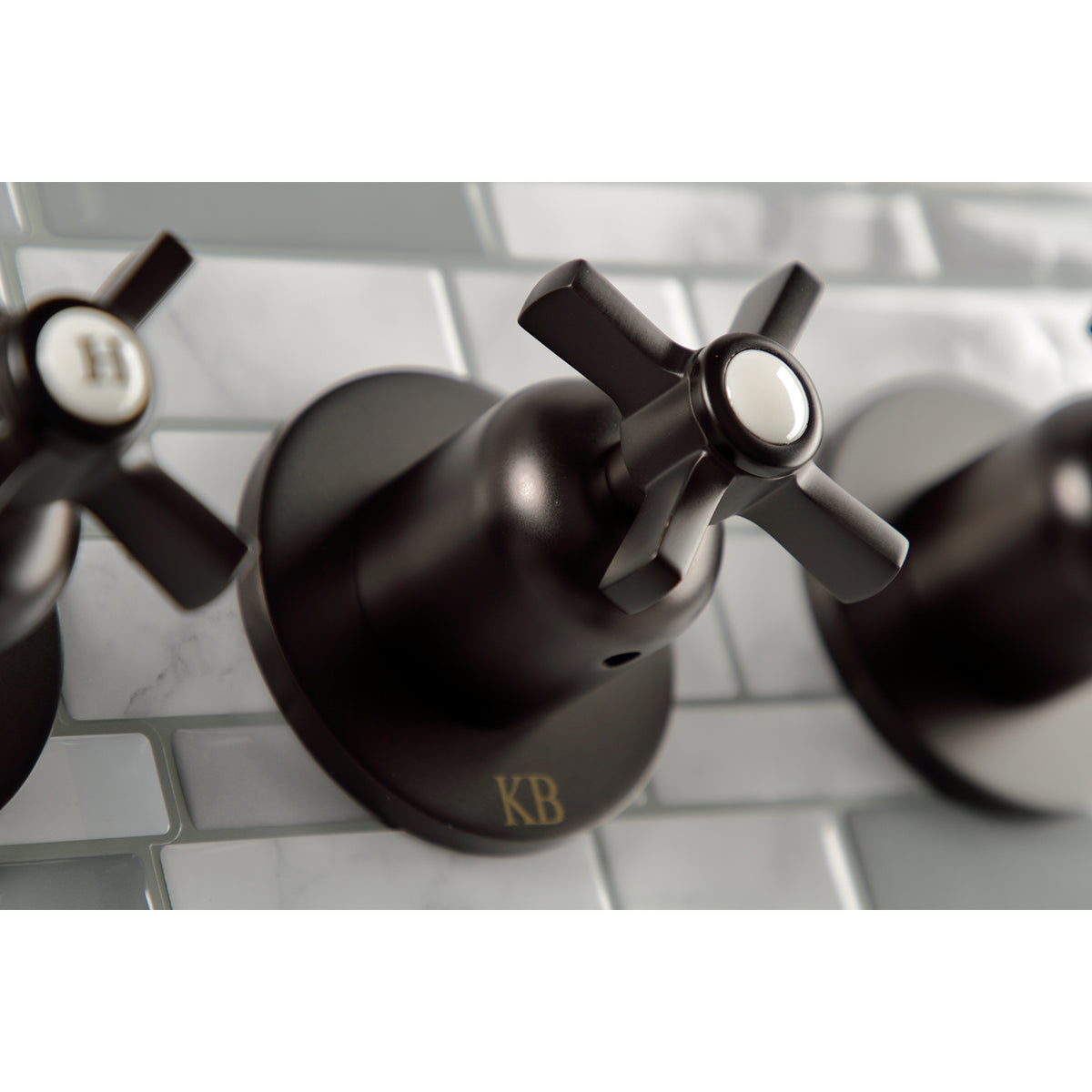 Millennium Three-Handle Tub and Shower Faucet