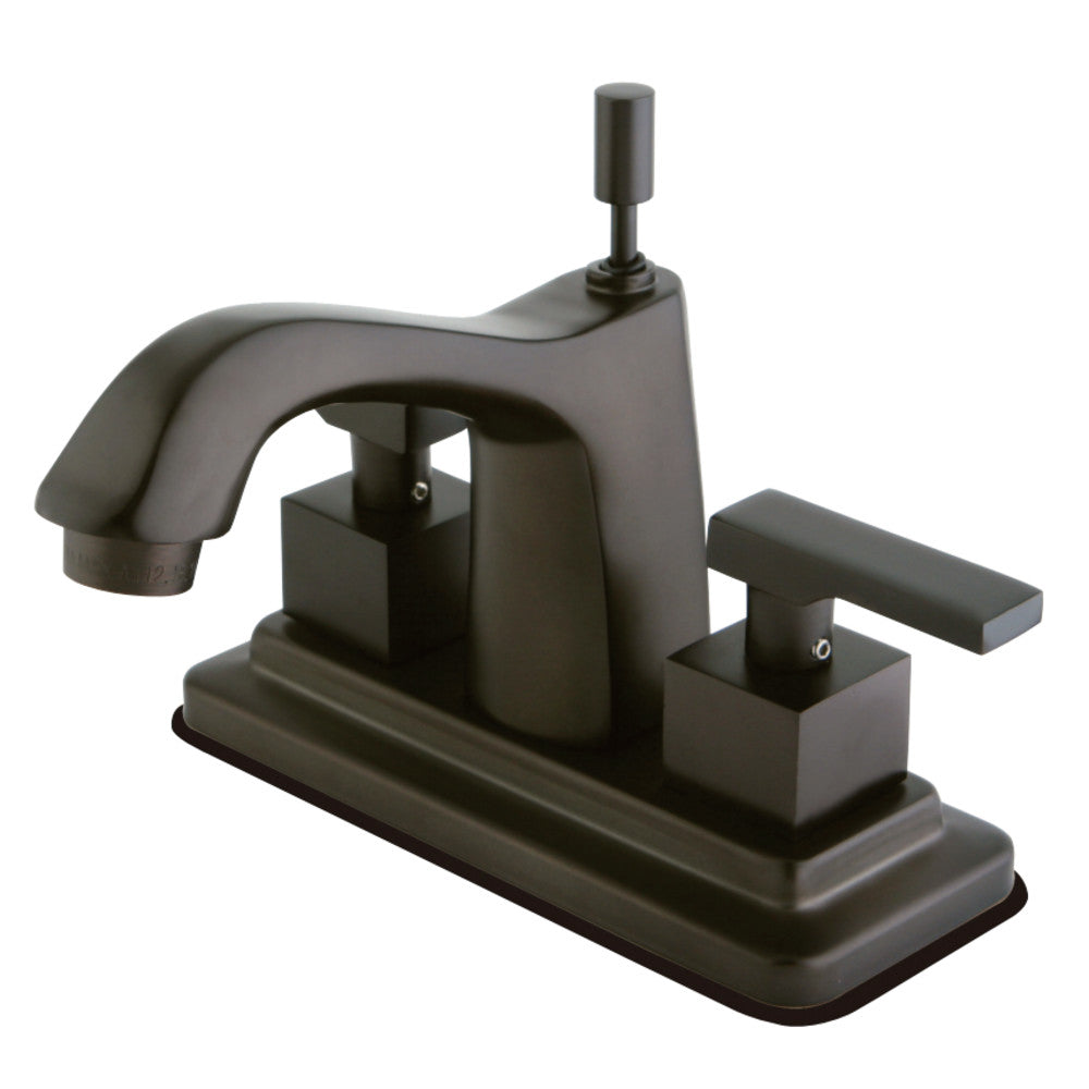 Kingston Brass KS8645QLL 4 in. Centerset Bathroom Faucet
