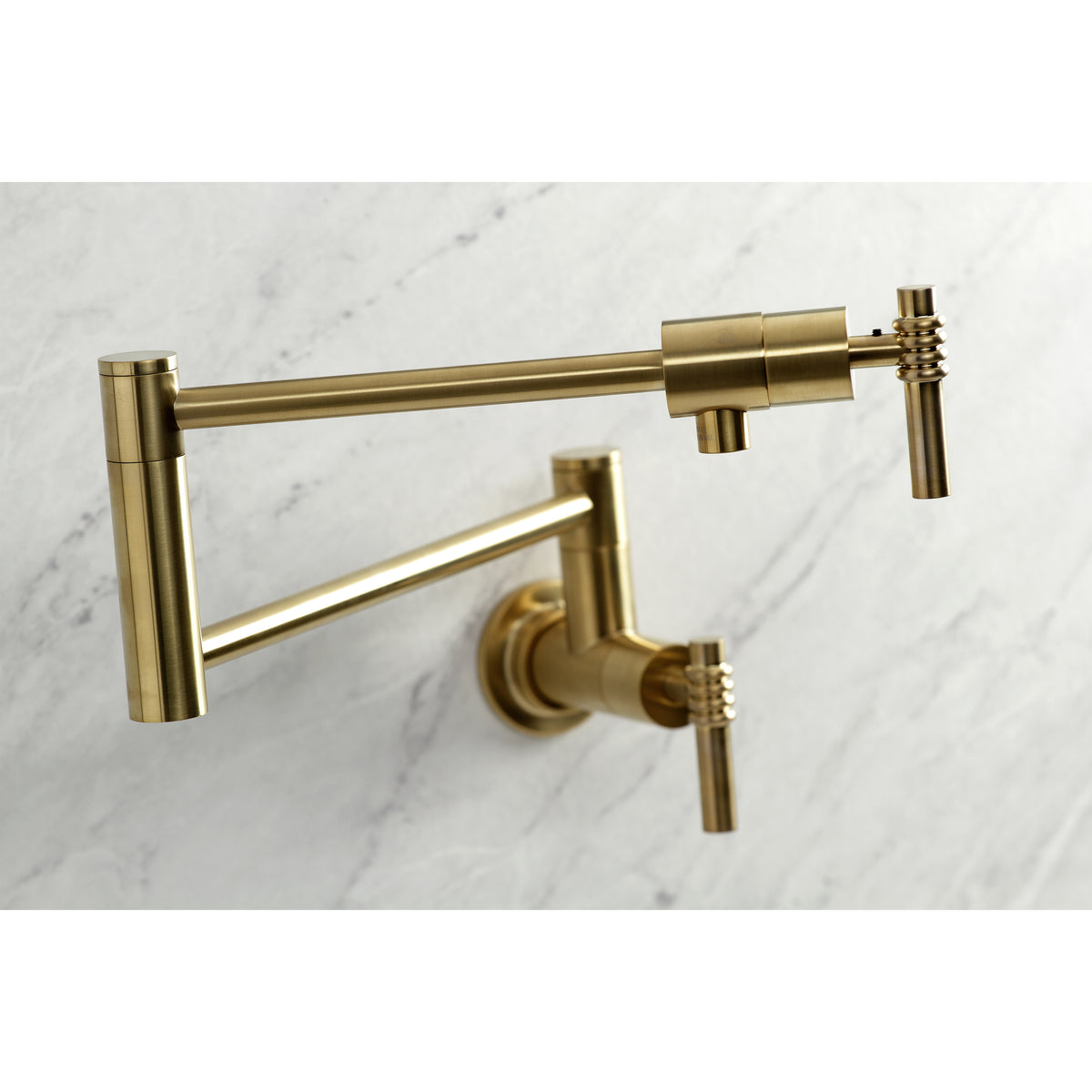 Kingston Brass KS4107ML Milano Wall Mount Pot Filler