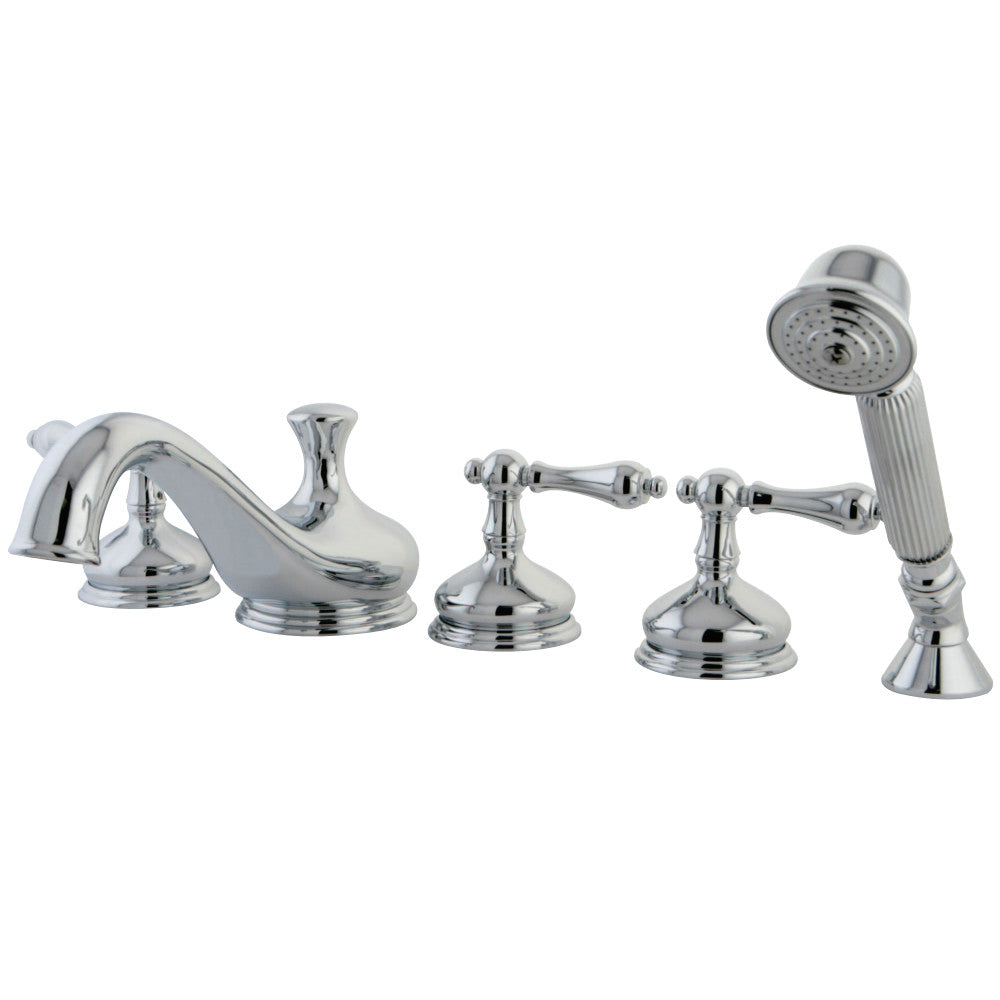 Restoration Roman Tub Faucet with Hand Shower