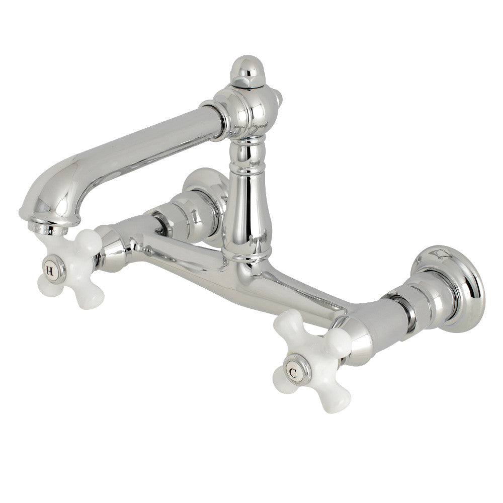 Kingston Brass KS7243PX Wall Mount Bathroom Faucet