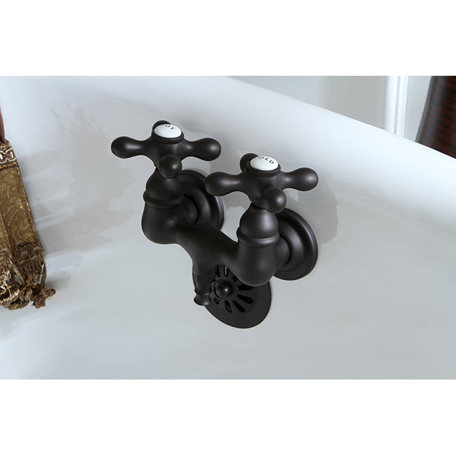 Vintage 3-3/8-Inch Wall Mount Tub Faucet