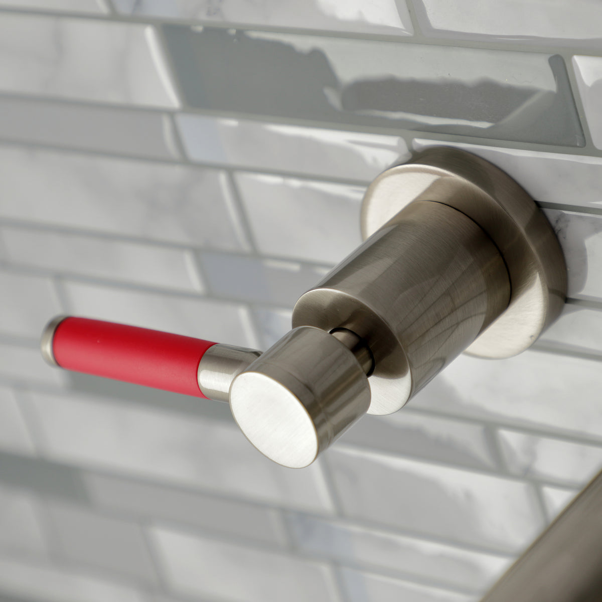 Kingston Brass KS8121DKL Kaiser 2-Handle Wall Mount Bathroom Faucet