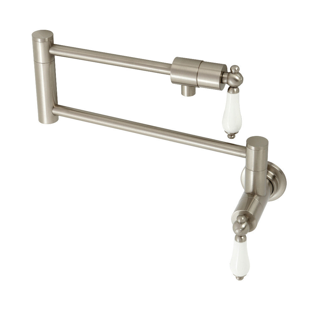 Kingston Brass KS4106PL Metropolitan Wall Mount Pot Filler