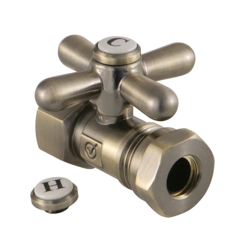 Kingston Brass Quarter Turn Valve (1/2&quot; FIP X 1/2&quot; or 7/16-Inch&quot; Slip Joint)