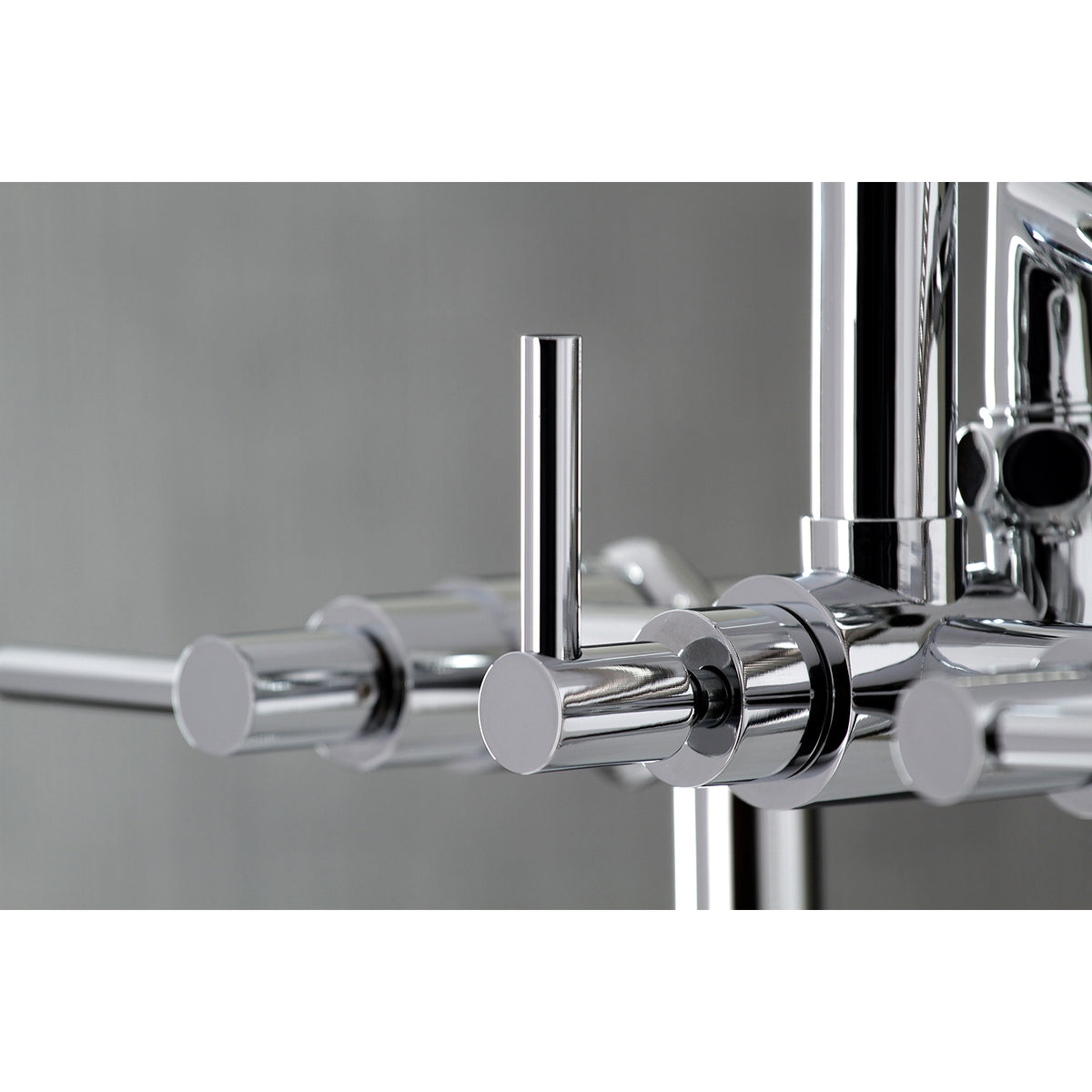 Aqua Vintage Concord 7-Inch Deck Mount Clawfoot Tub Faucet