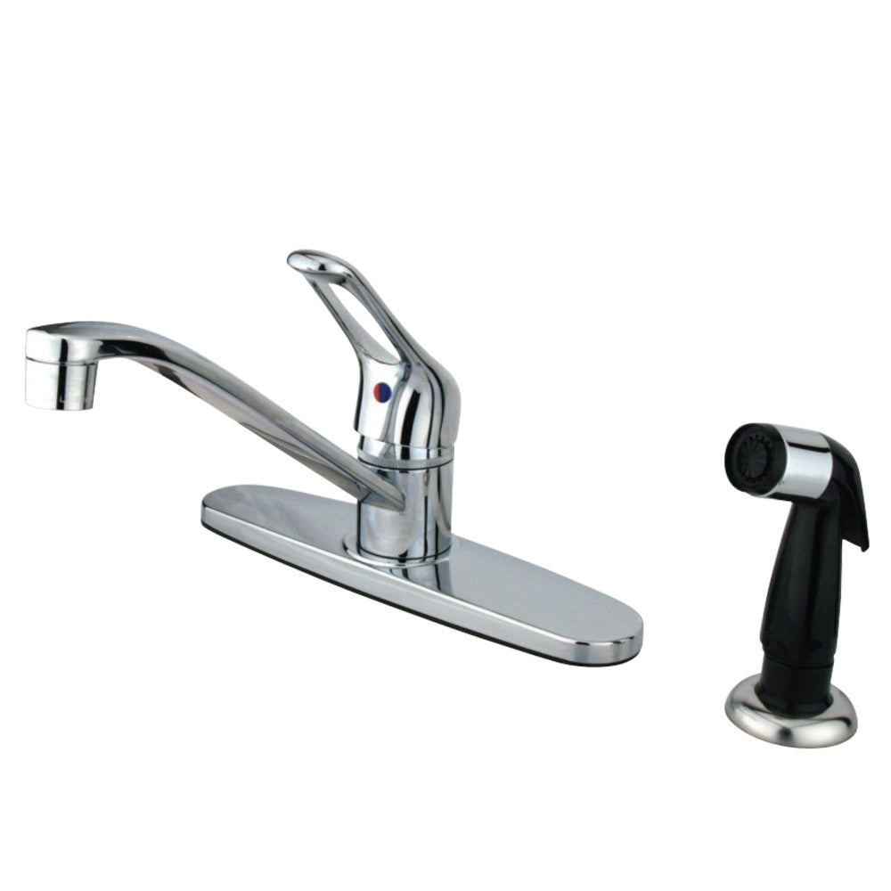 Kingston Brass KB562 Wyndham Single-Handle Centerset Kitchen Faucet