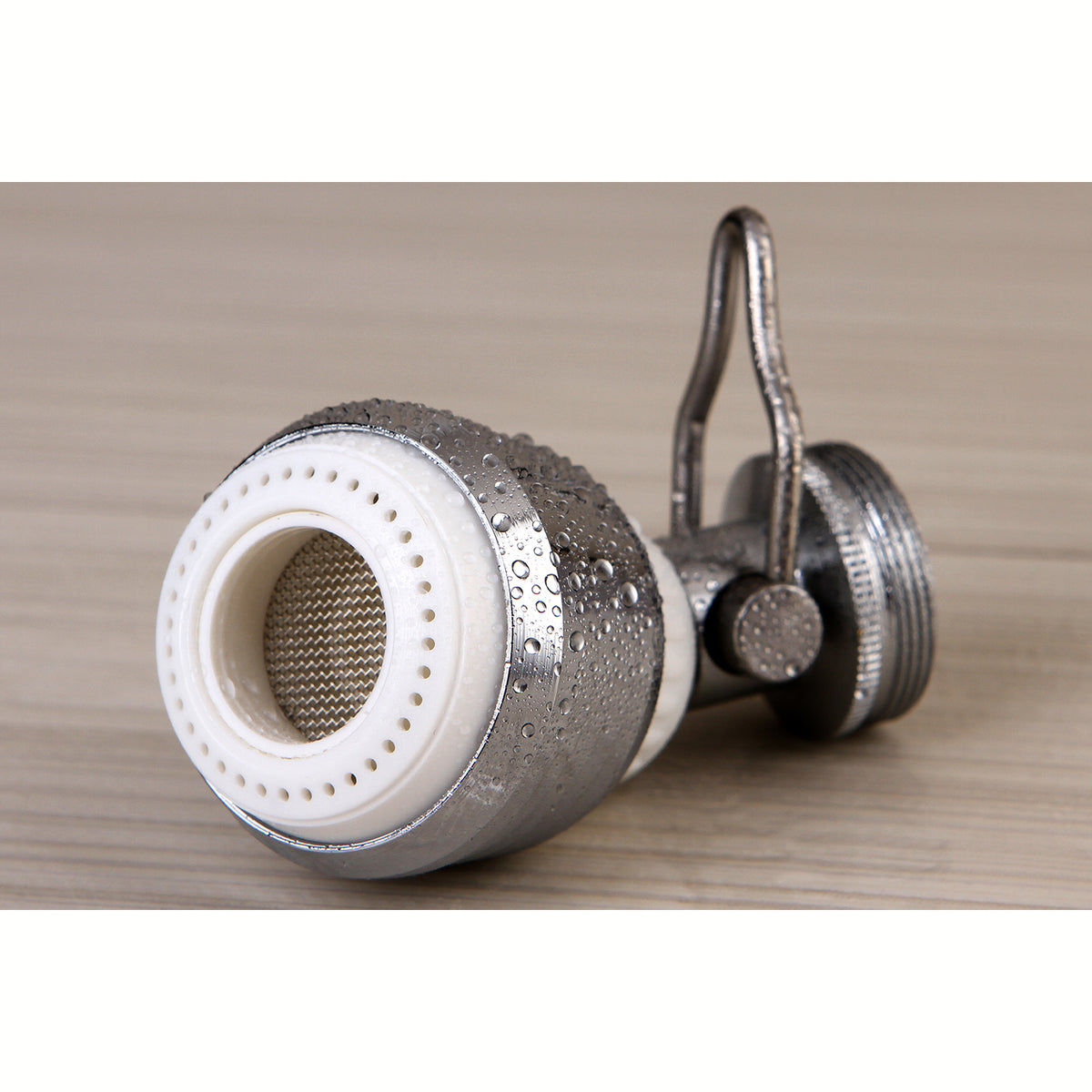 Kingston Brass KA282C20 Dual Spray Swivel Kitchen Aerator With Handle Stop Valve