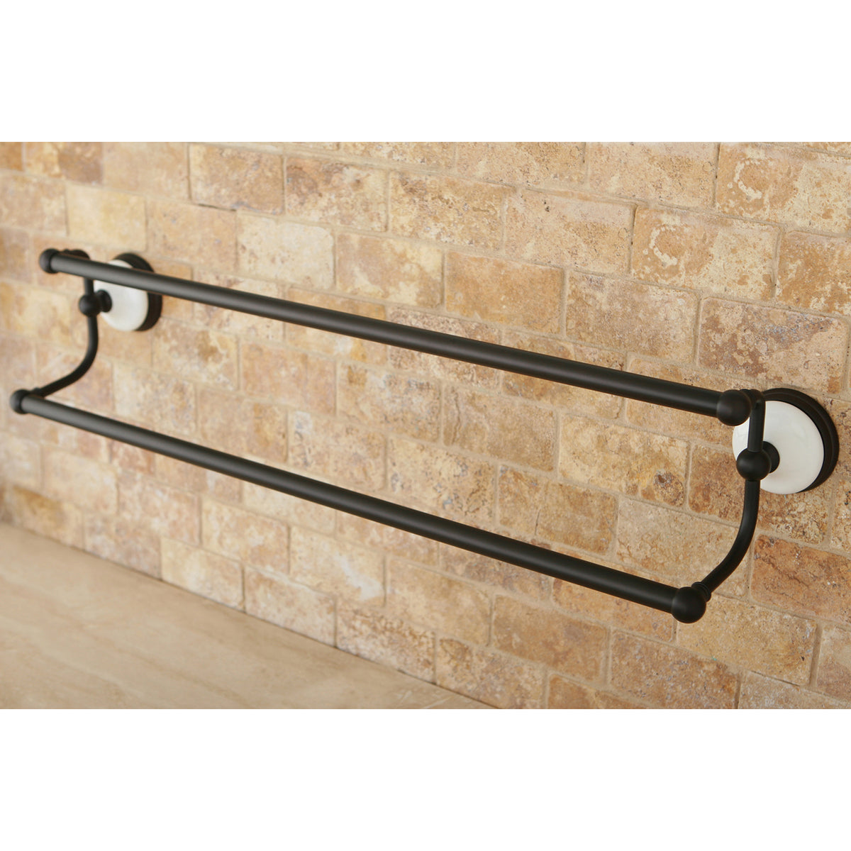 Kingston Brass Victorian 24-Inch Dual Towel Bar