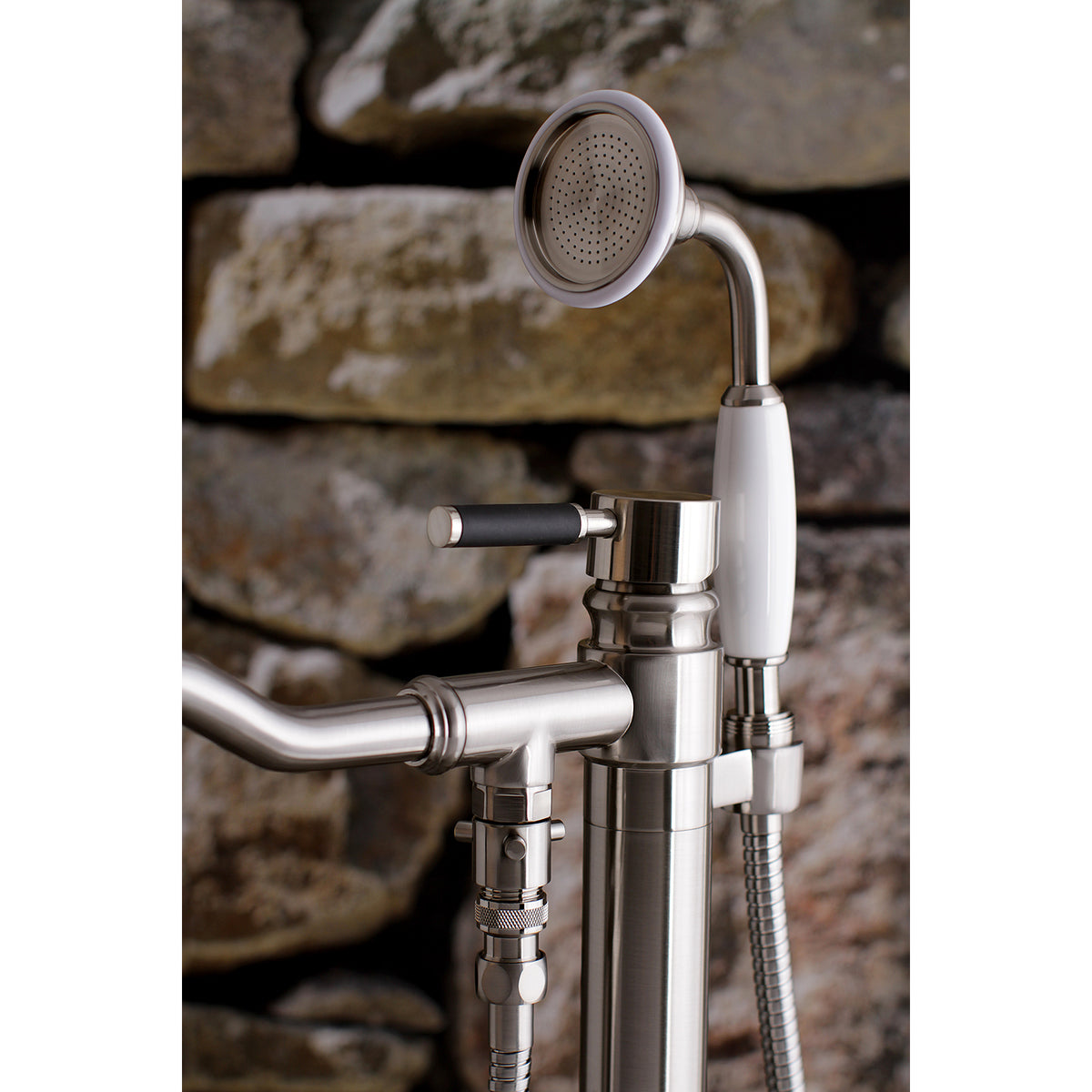 Kaiser Freestanding Tub Faucet with Hand Shower