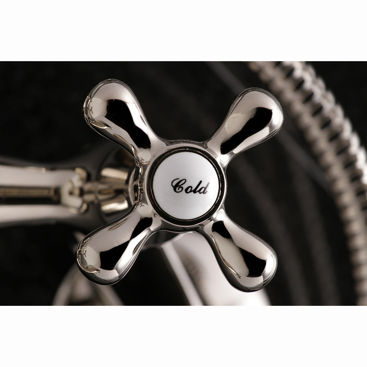 Kingston Wall Mount Clawfoot Tub Faucet with Hand Shower