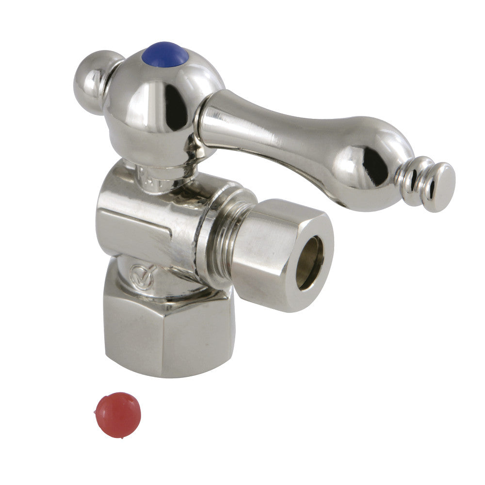 Kingston Brass Quarter Turn Valve (1/2&quot; FIP X 3/8&quot; O.D. Compression)