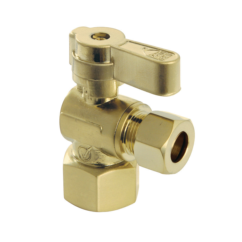 Kingston Brass 1/2&quot; FIP x 3/8&quot; OD Comp Angle Stop Valve