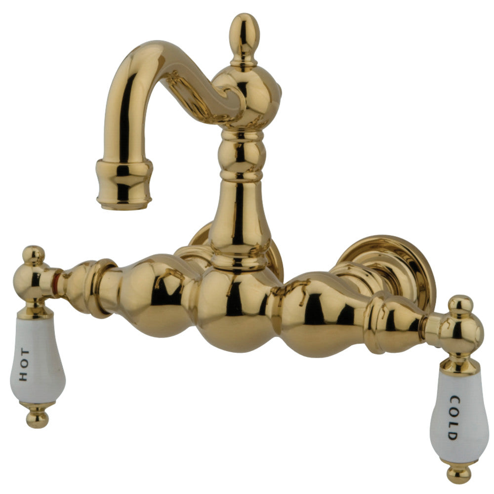 Vintage 3-3/8-Inch Wall Mount Tub Faucet