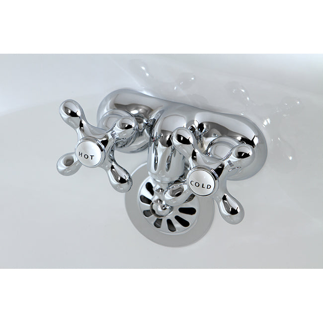 Vintage 3-3/8-Inch Wall Mount Tub Faucet