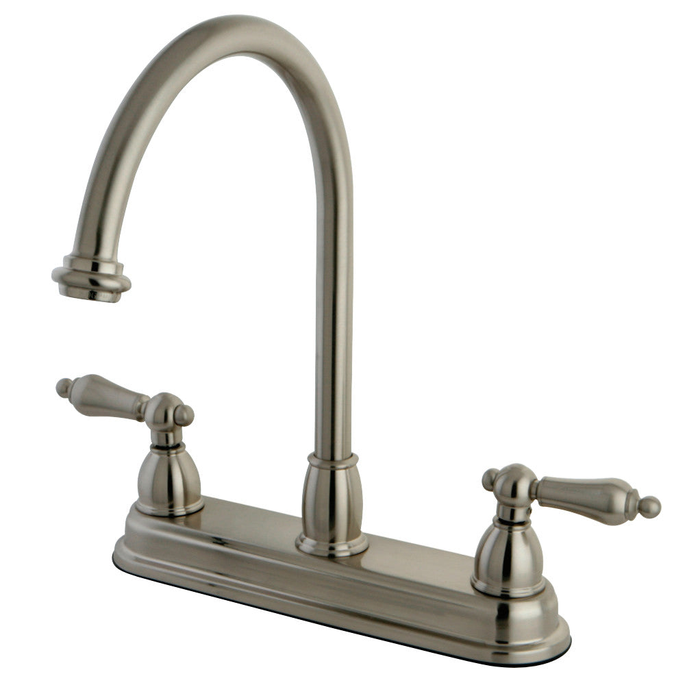 Kingston Brass KB3748AL Restoration Centerset Kitchen Faucet