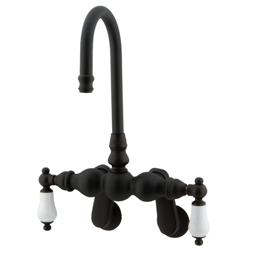 Vintage Adjustable Center Wall Mount Tub Faucet