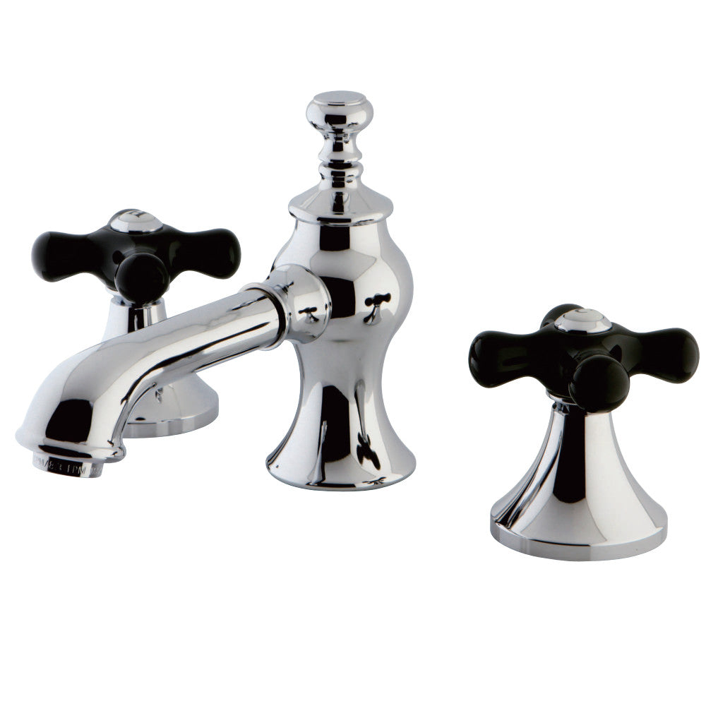 Kingston Brass KC7068PKX Duchess Widespread Bathroom Faucet with Brass Pop-Up