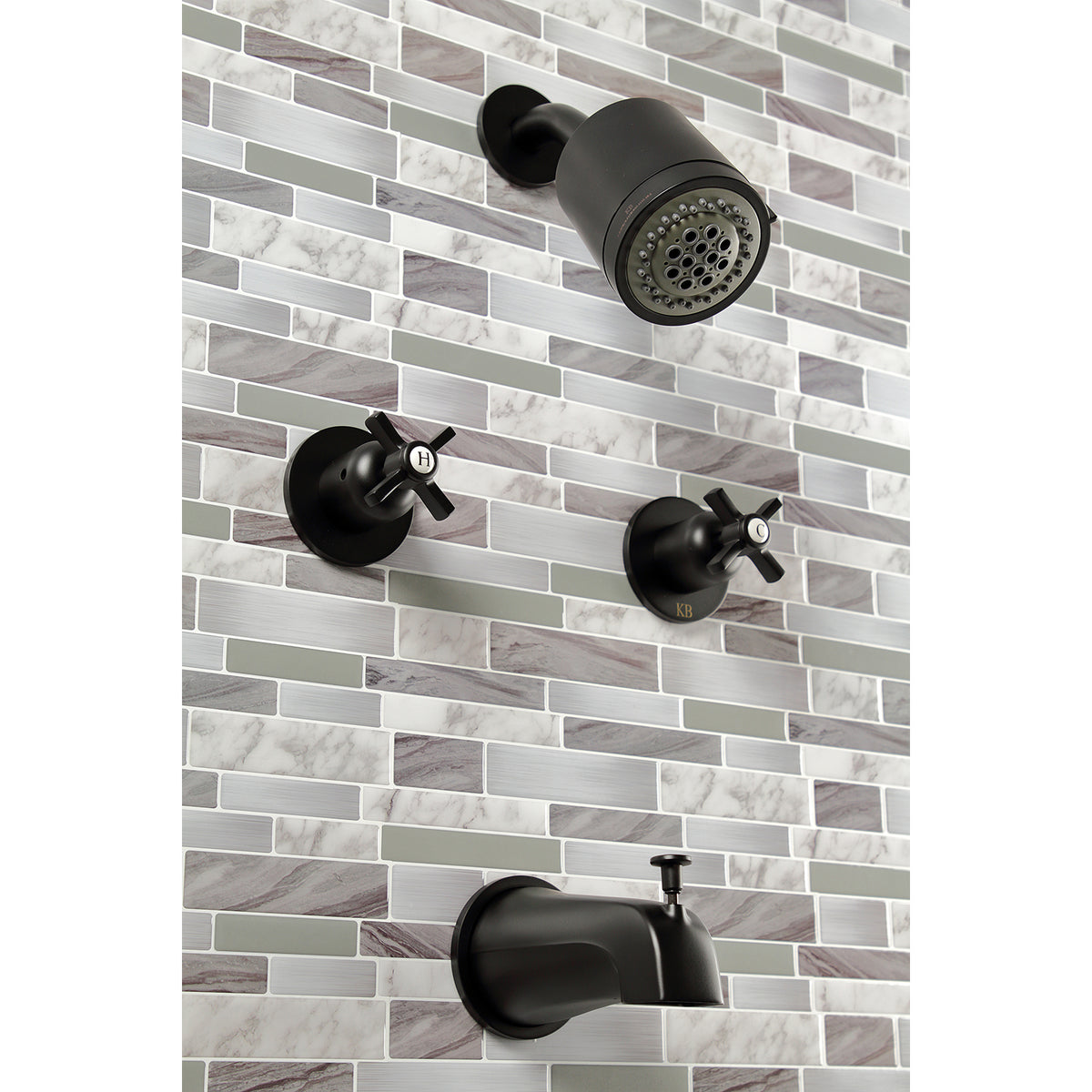 Millennium Two-Handle Tub and Shower Faucet