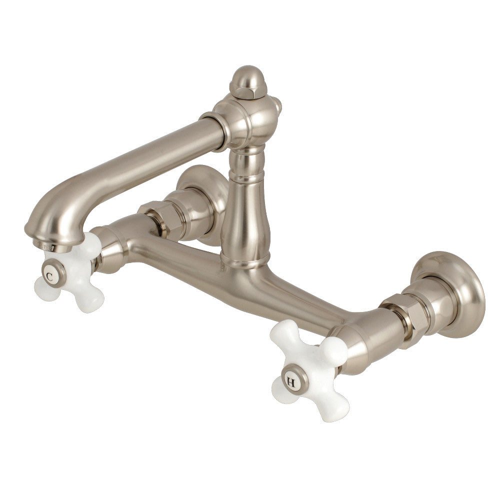 Kingston Brass KS7243PX Wall Mount Bathroom Faucet