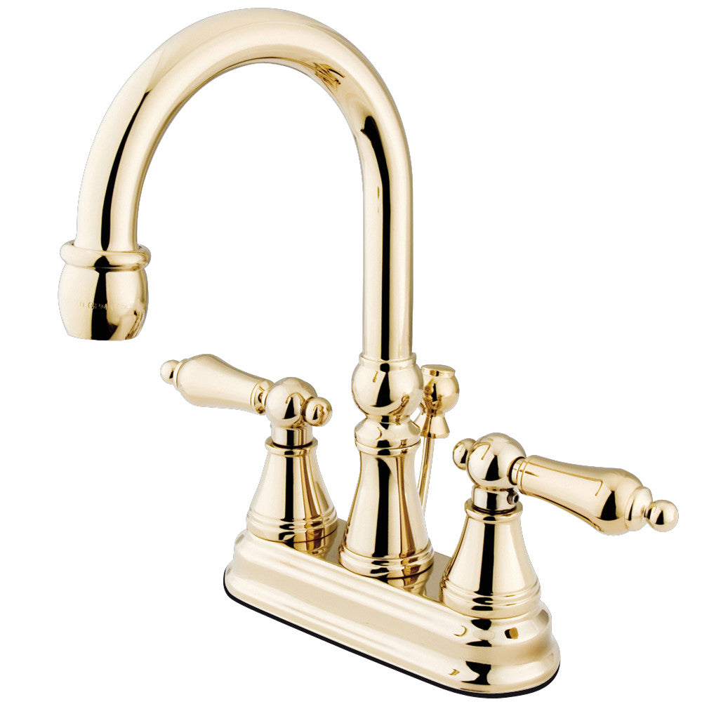 Kingston Brass KS2618AL 4 in. Centerset Bathroom Faucet