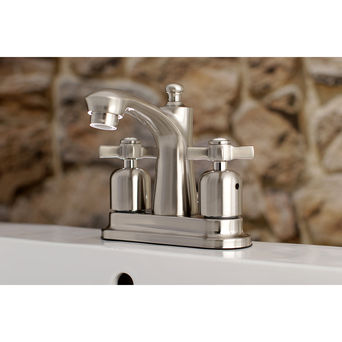 Kingston Brass FB7625ZX 4 in. Centerset Bathroom Faucet