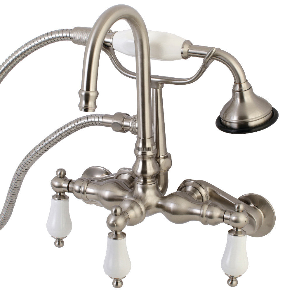 Aqua Vintage Wall Mount Clawfoot Tub Faucets