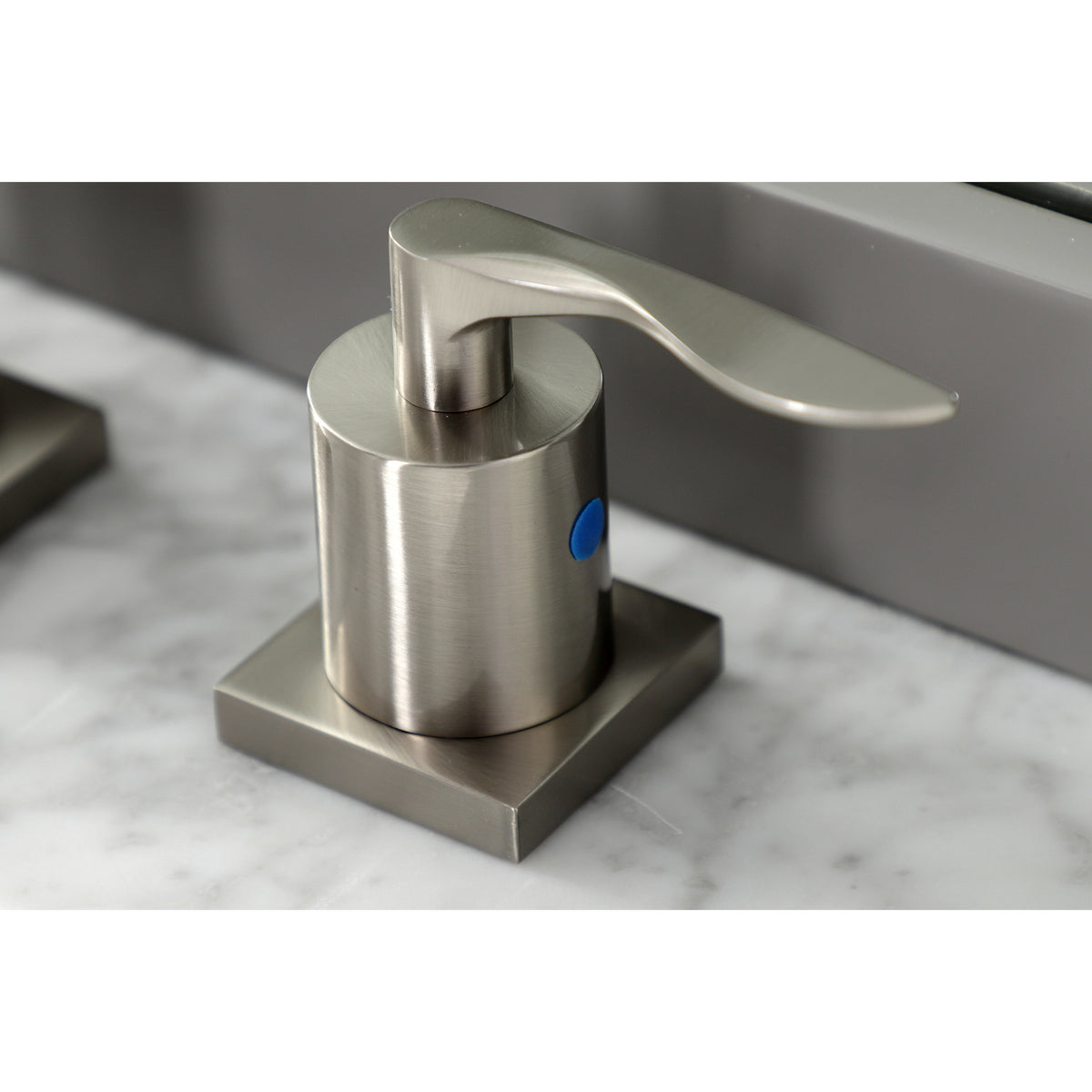 Kingston Brass FSC8961SVL Serena Widespread Bathroom Faucet with Pop-Up Drain