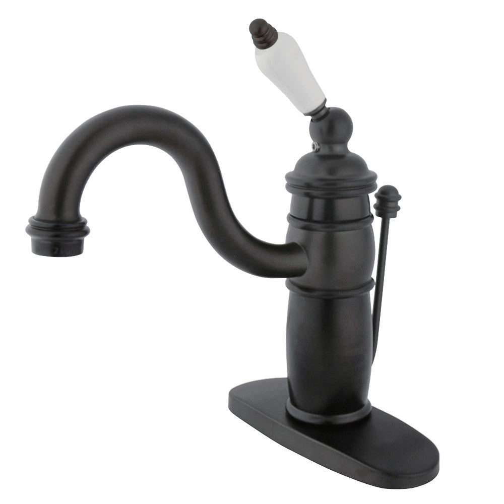 Kingston Brass KB1408PL Victorian Single-Handle Bathroom Faucet with Pop-Up Drain