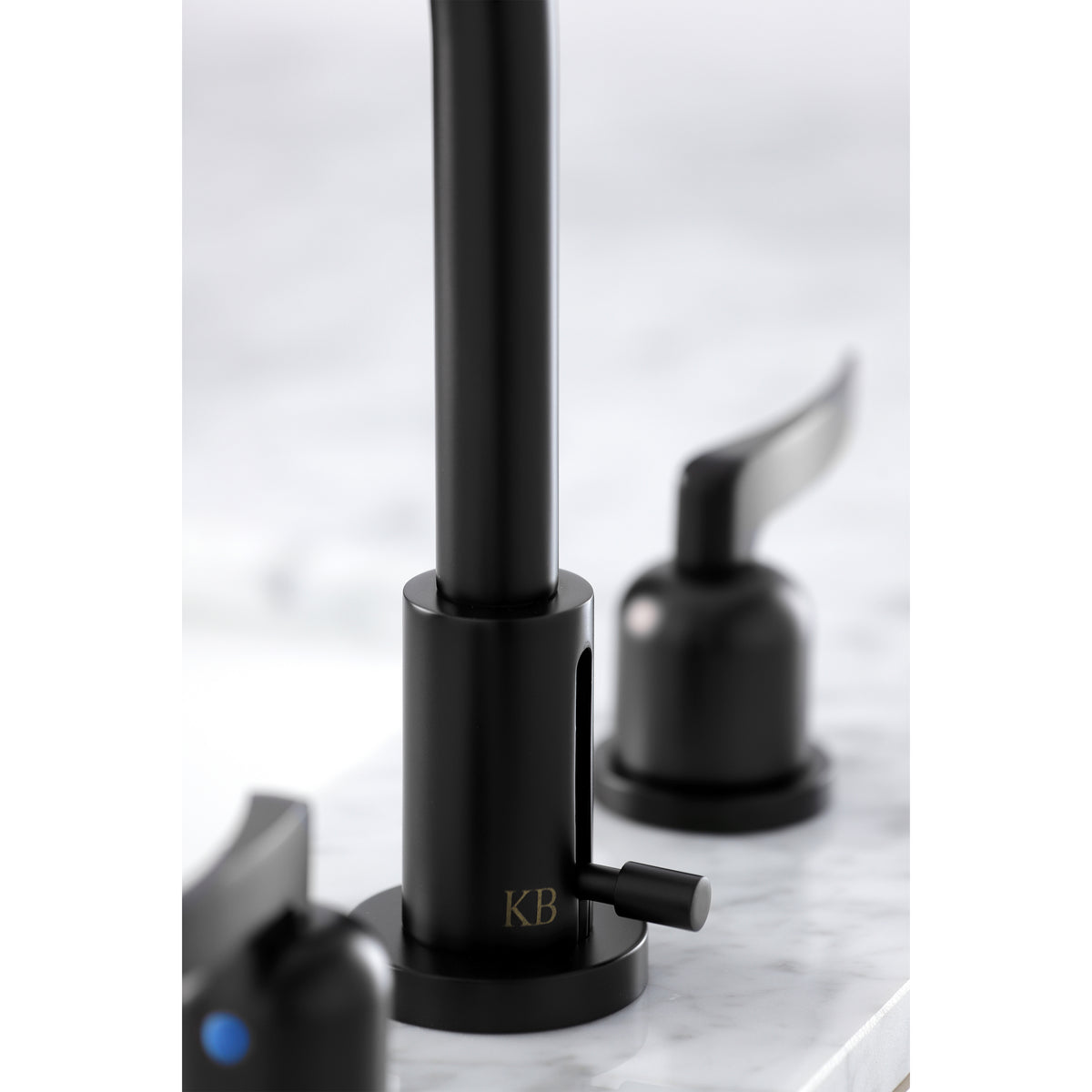 Kingston Brass FSC8931EFL Centurion Widespread Bathroom Faucet with Brass Pop-Up