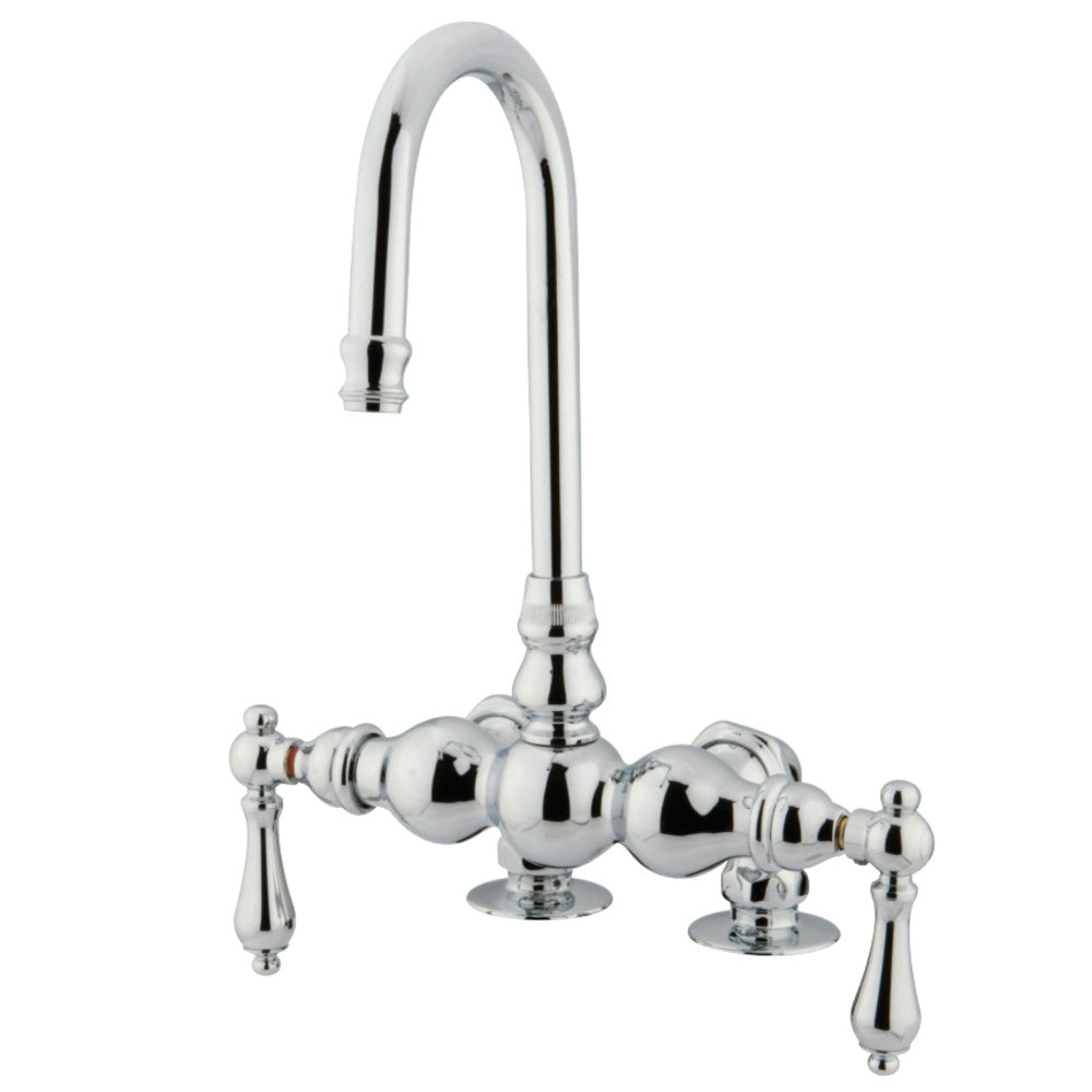 Vintage 3-3/8-Inch Deck Mount Tub Faucet