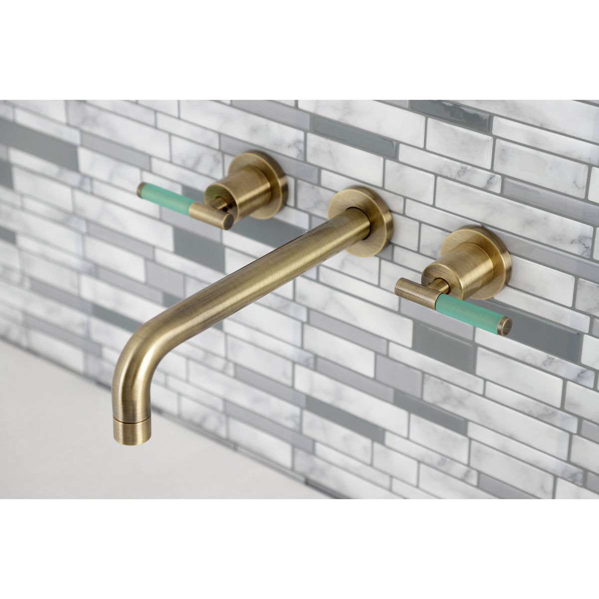 Kaiser 2-Handle Wall-Mount Roman Tub Faucet