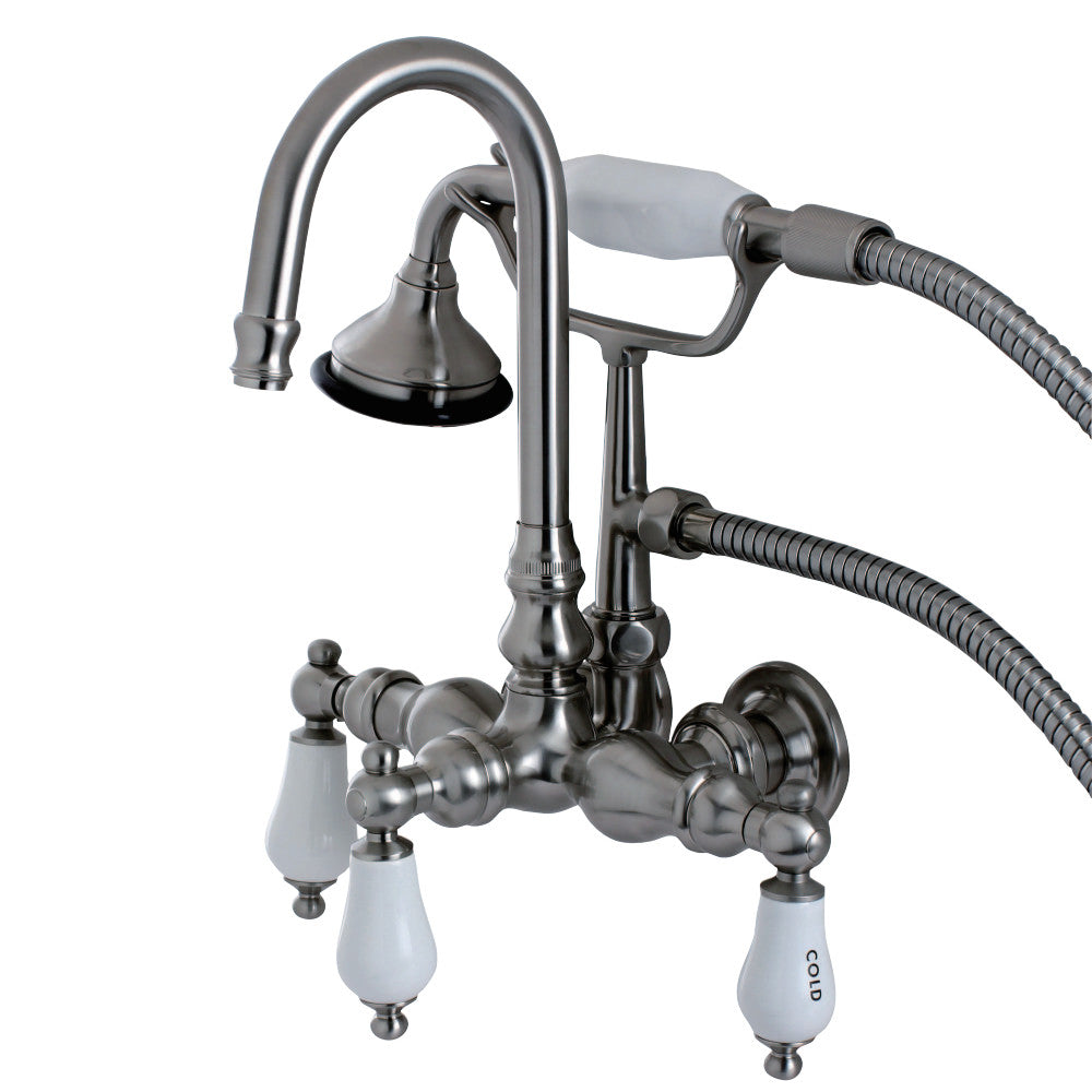 Aqua Vintage Wall Mount Clawfoot Tub Faucet