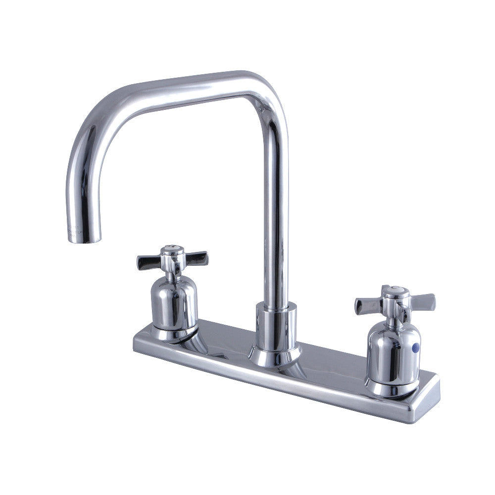 Kingston Brass FB2145ZX Millennium 8-Inch Centerset Kitchen Faucet