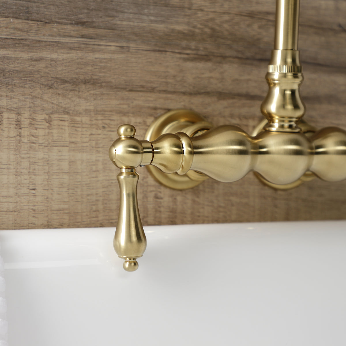 Aqua Vintage 39510 Inch Wall Mount Tub Faucet