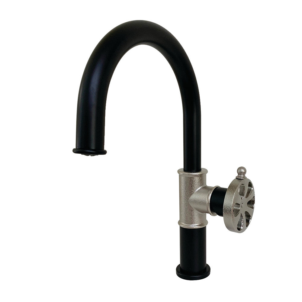 Kingston Brass KS2236RX Eagan Single-Handle Bathroom Faucet with Push Pop-Up