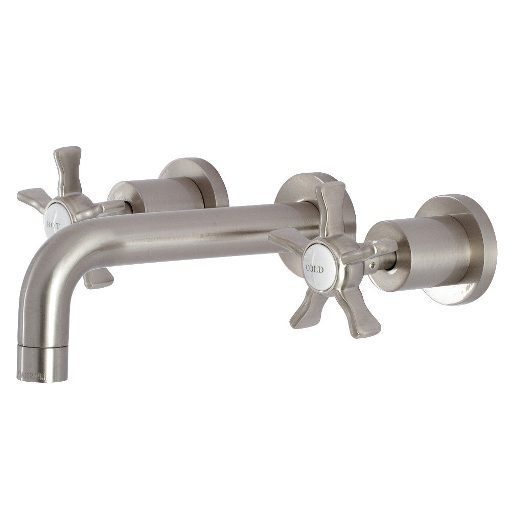 Kingston Brass KS8128NX Hamilton Two-Handle Wall Mount Bathroom Faucet