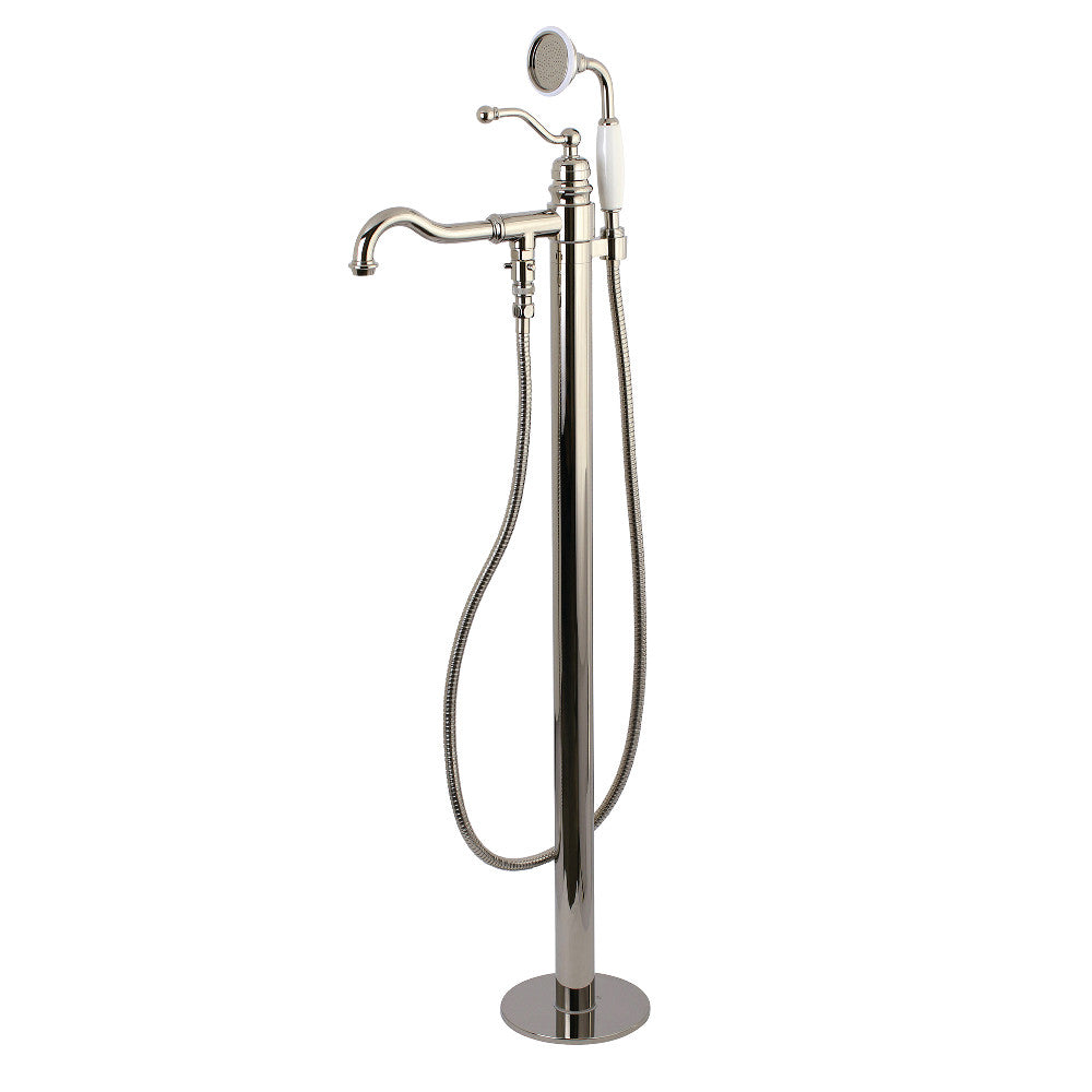 English Country Freestanding Tub Faucet with Hand Shower